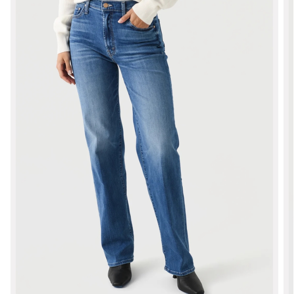 MOTHER The Mid Rise Rambler Zip Ankle Size 31